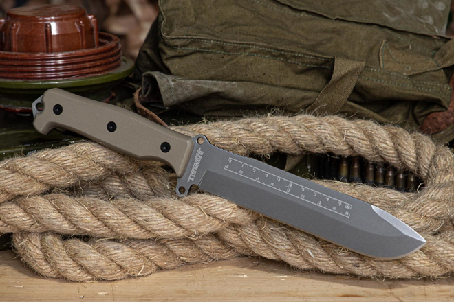 Нож выживания Survivalist X D2 TacWash Gray G10