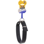 Ошейник для собак однотонный «ЗООЛЕНД БРО», цвет черный, 2,5*54см (бирка)