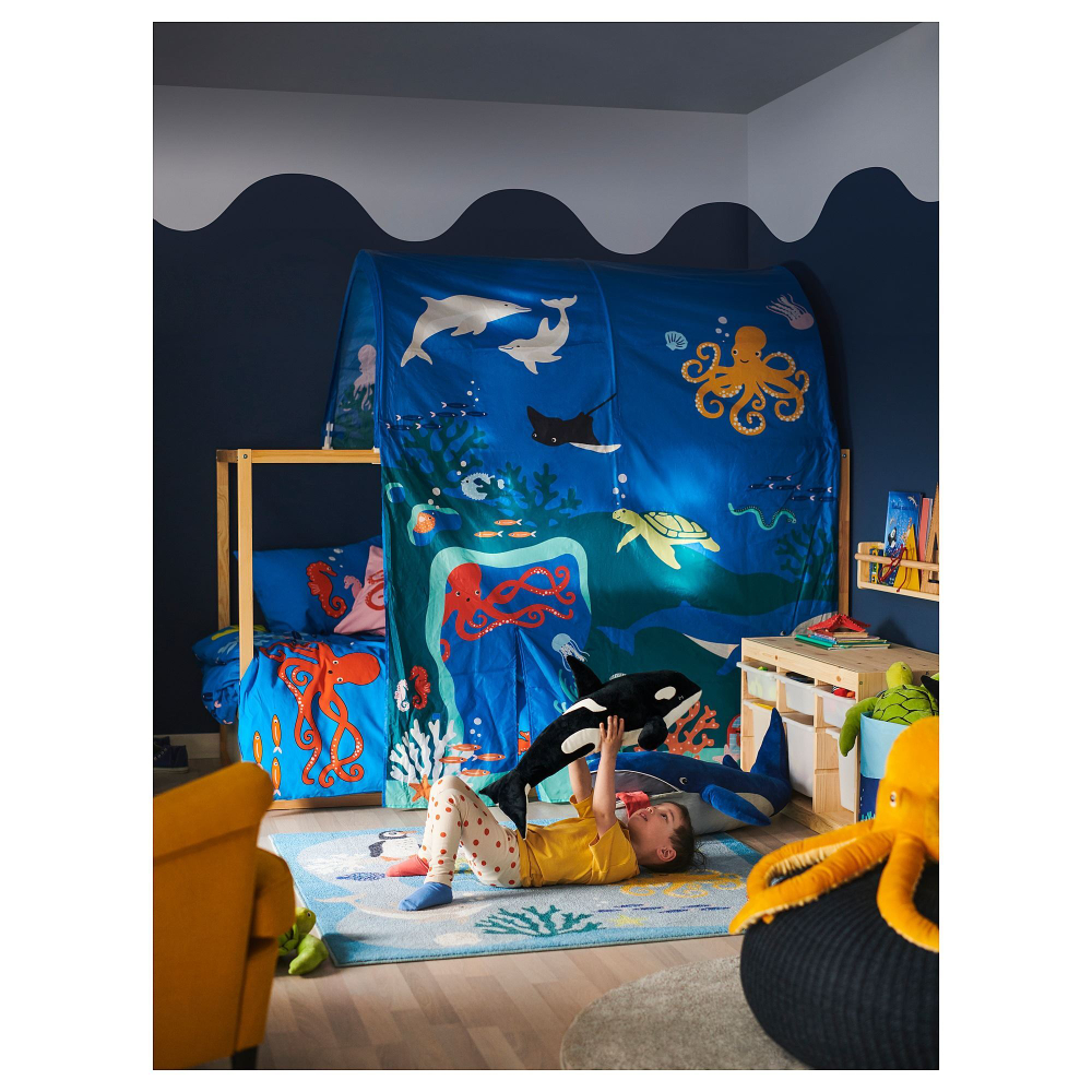 Мягкая игрушка IKEA BLAVINGAD (БЛАВИНГАД), Косатка, 60 см