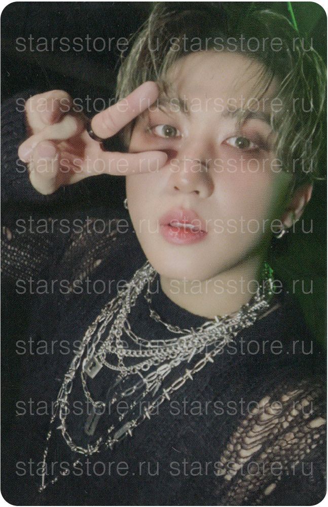 Фотокарта Changbin Stray Kids - SKZHOP HIPTAPE HOP (JYP SHOP)