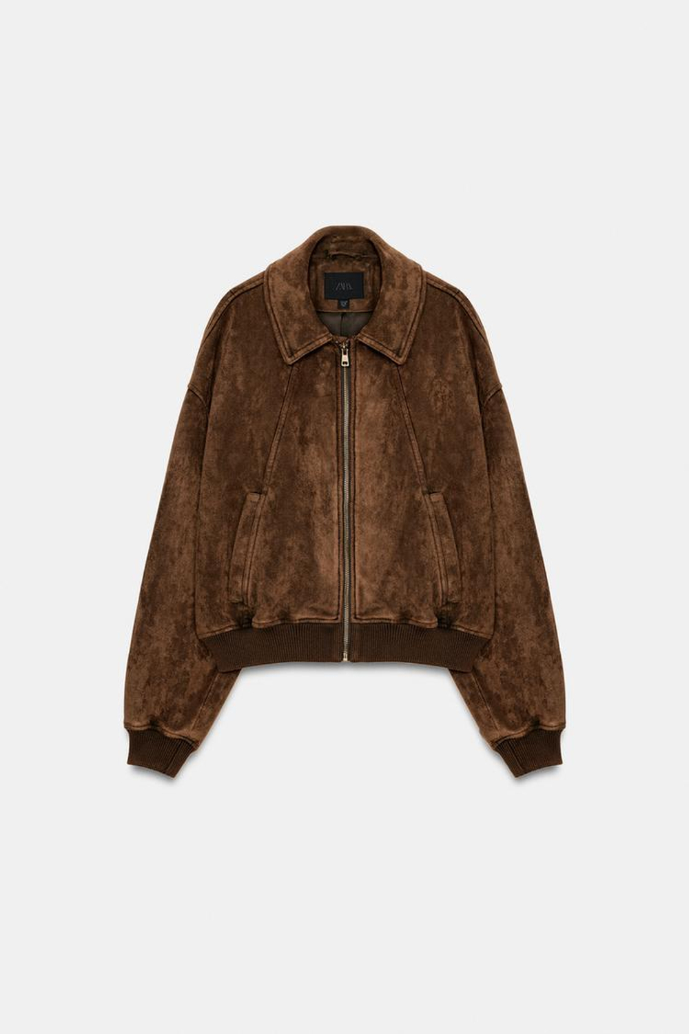 Искусственная замша куртка - ZARA