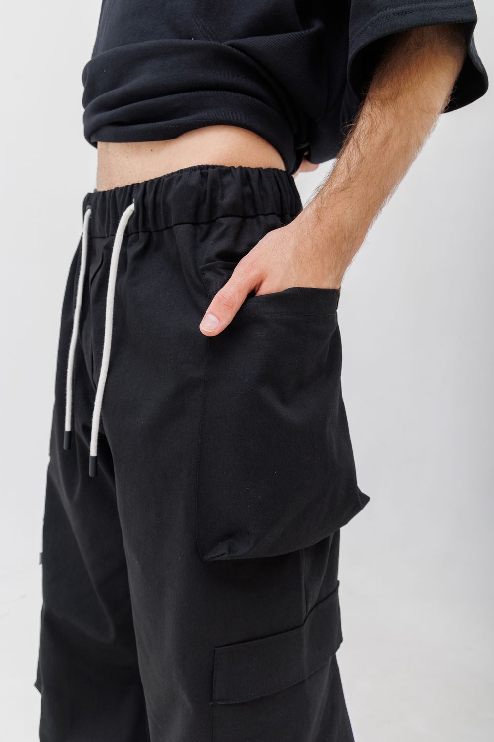 Брюки Protocol Detroit Cargo черные