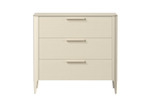 Комод Type oak 3 ящика ширина 90 см (молочный)