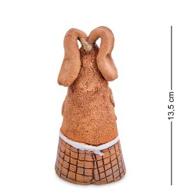 ZLC-198 Колокольчик «Зайчиха с зайчонком»