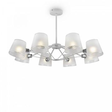 Люстра потолочная FR5108PL-08CH белый Gino Freya