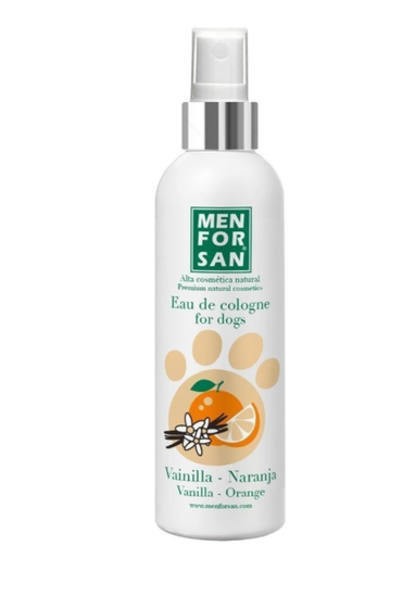 Men For San Одеколон для собак с ароматом Ванили и апельсина 125 мл