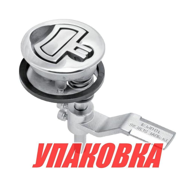 Ручка врезная, D60 мм, Marine Rocket (упаковка из 2 шт.)