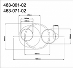 Накладной светильник Velante 463 463-001-02