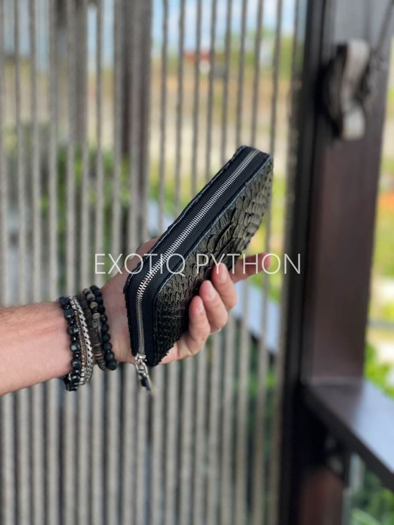 Кошелёк из кожи Драгон питона WA-186