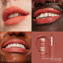 NYX Professional Makeup Smooth Whip Matte Lip Cream - Бархатистая разглаживающая помада, 4 ml