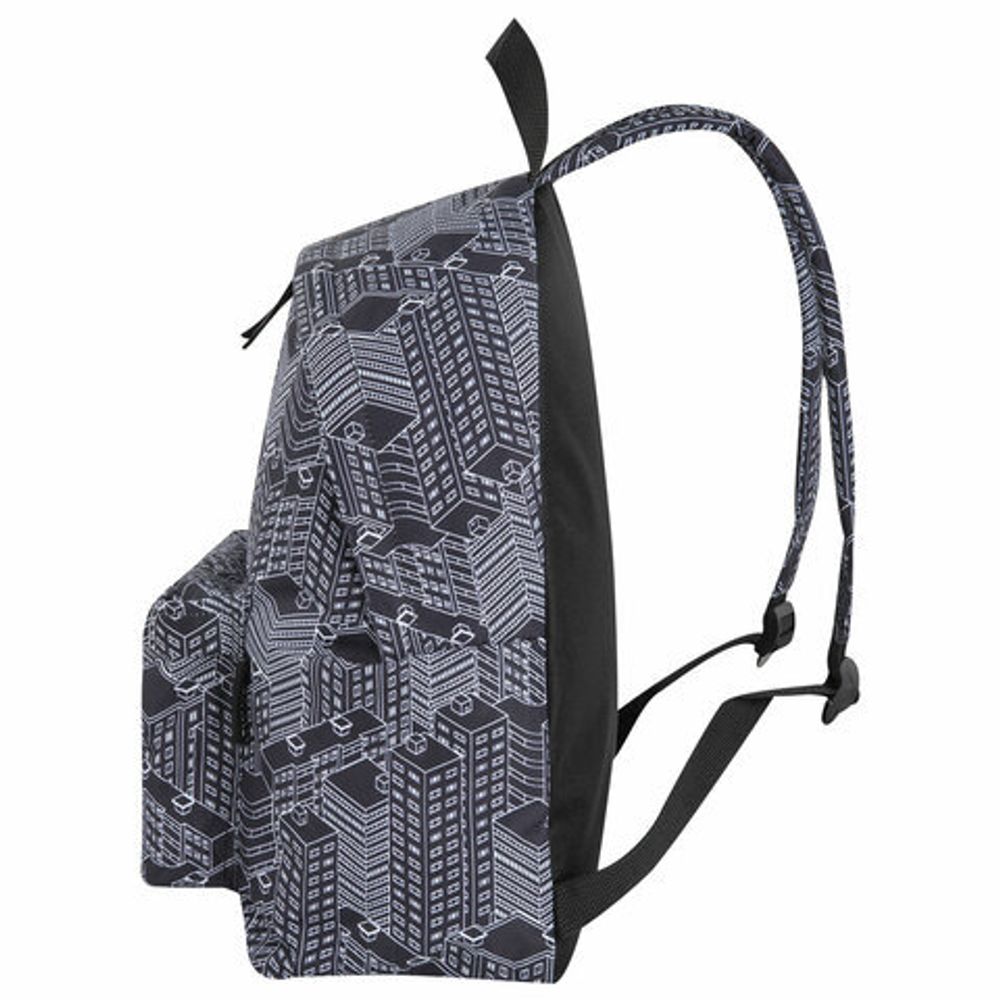 Рюкзак BRAUBERG универсальный, сити-формат, "Night city", 20 литров, 41х32х14 см, 271679