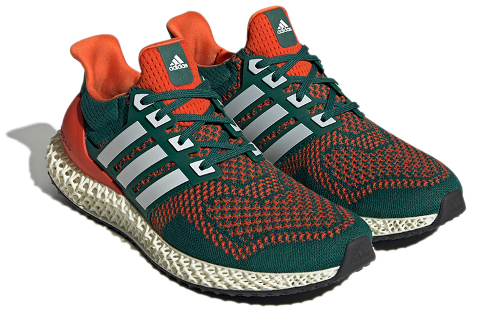 Кроссовки Adidas Ultraboost 4D Miami Hurricanes Tpu