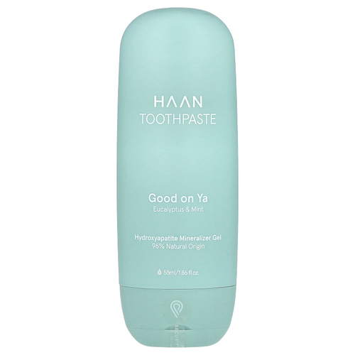 Haan, зубная паста, Good On Ya, эвкалипт и мята, 55 мл (1,86 жидк. унции)