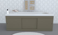 Экран под ванну раздвижной TR-4-222 васаби матовый soft touch