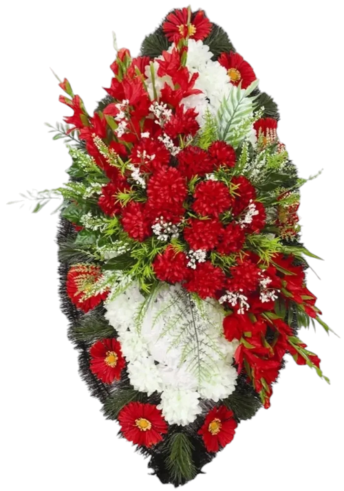 Похоронный венок «Элитный №06» (140 см)