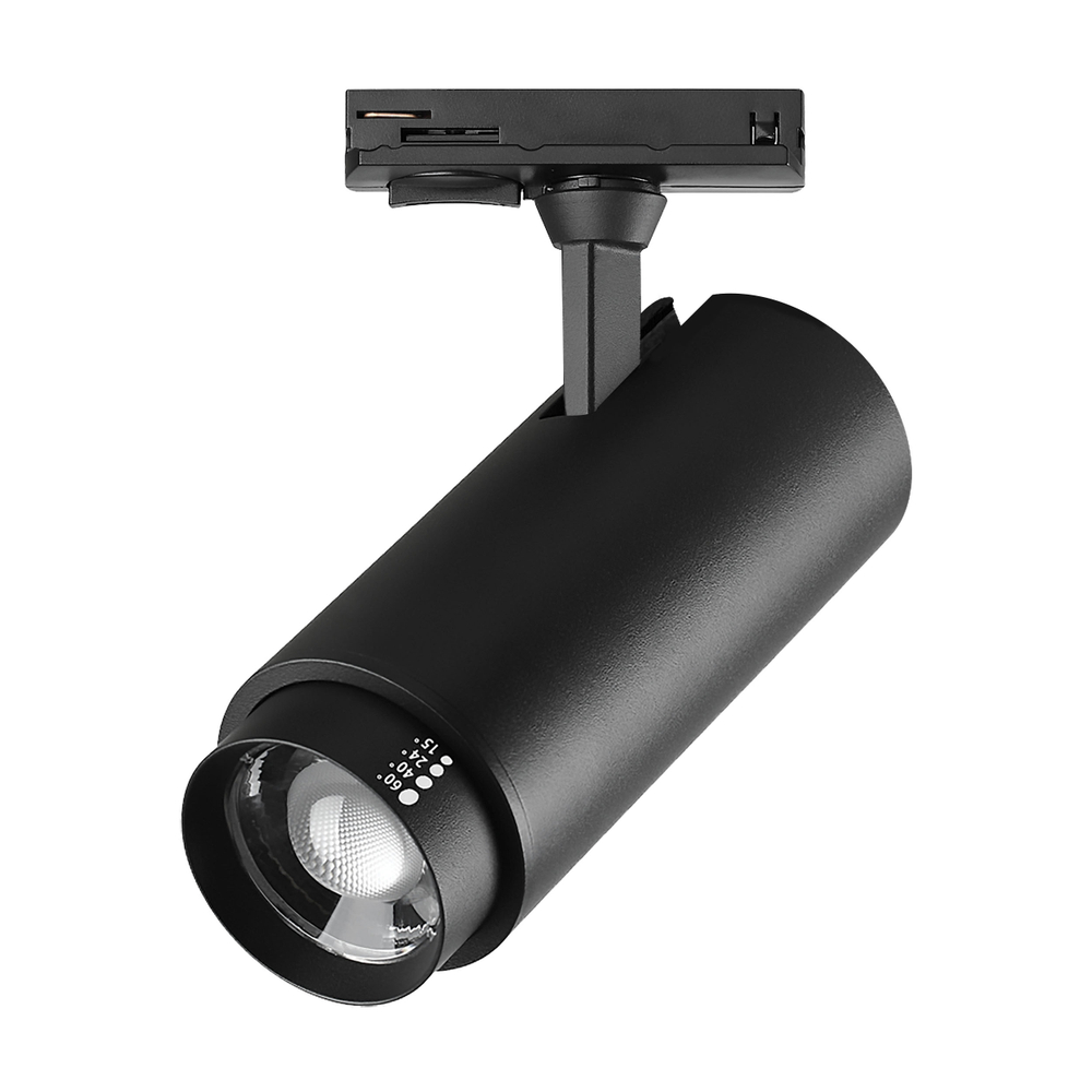 218027 Светильник FUOCO P+CCT д/трек-системы Barra LED 10-15-22W 870/1305/1930LM 15-60G ЧЕРНЫЙ 3000-4000-6000K