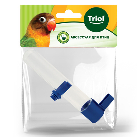 Поилка Триол для птиц "Кеша"с креплением - 75 мл