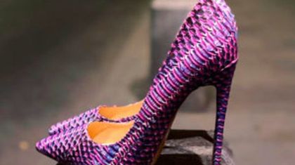 С чем сочетается обувь из кожи питона?