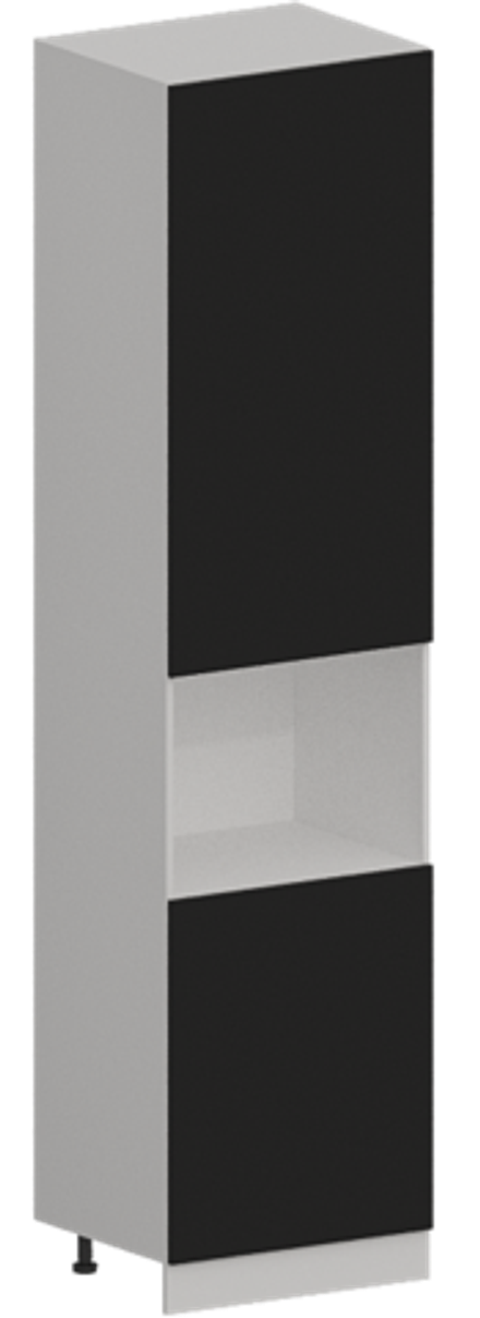 Кухня Модуль ШП 600Н Вотан / Черный матовый