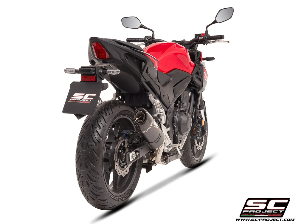 Выхлоп SC-Project Oval carbon