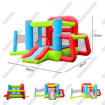 Домашний батут "Активный ребенок" 4,6*2,9*2,1 м