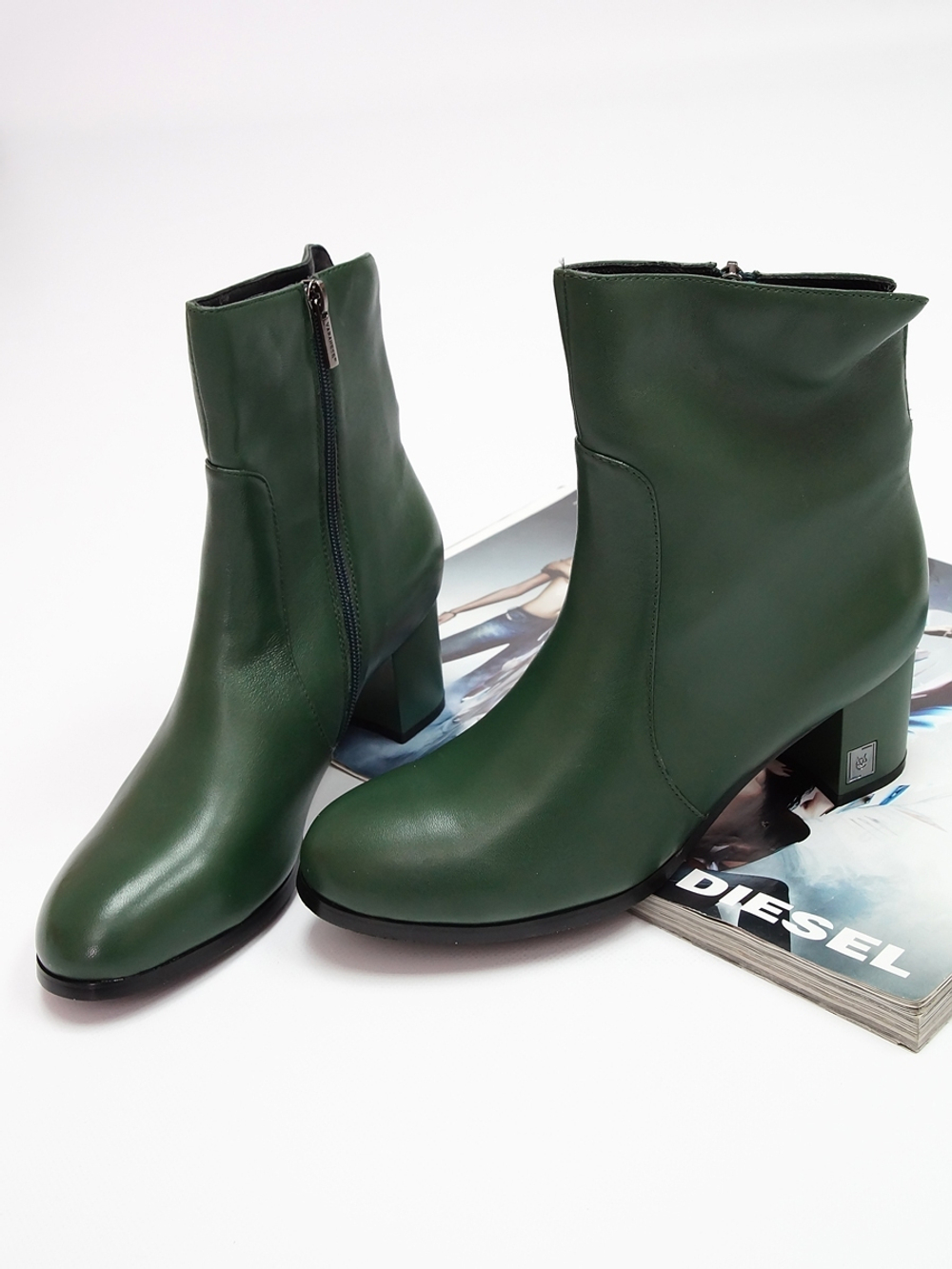 Полусапожки женские натуральная кожа