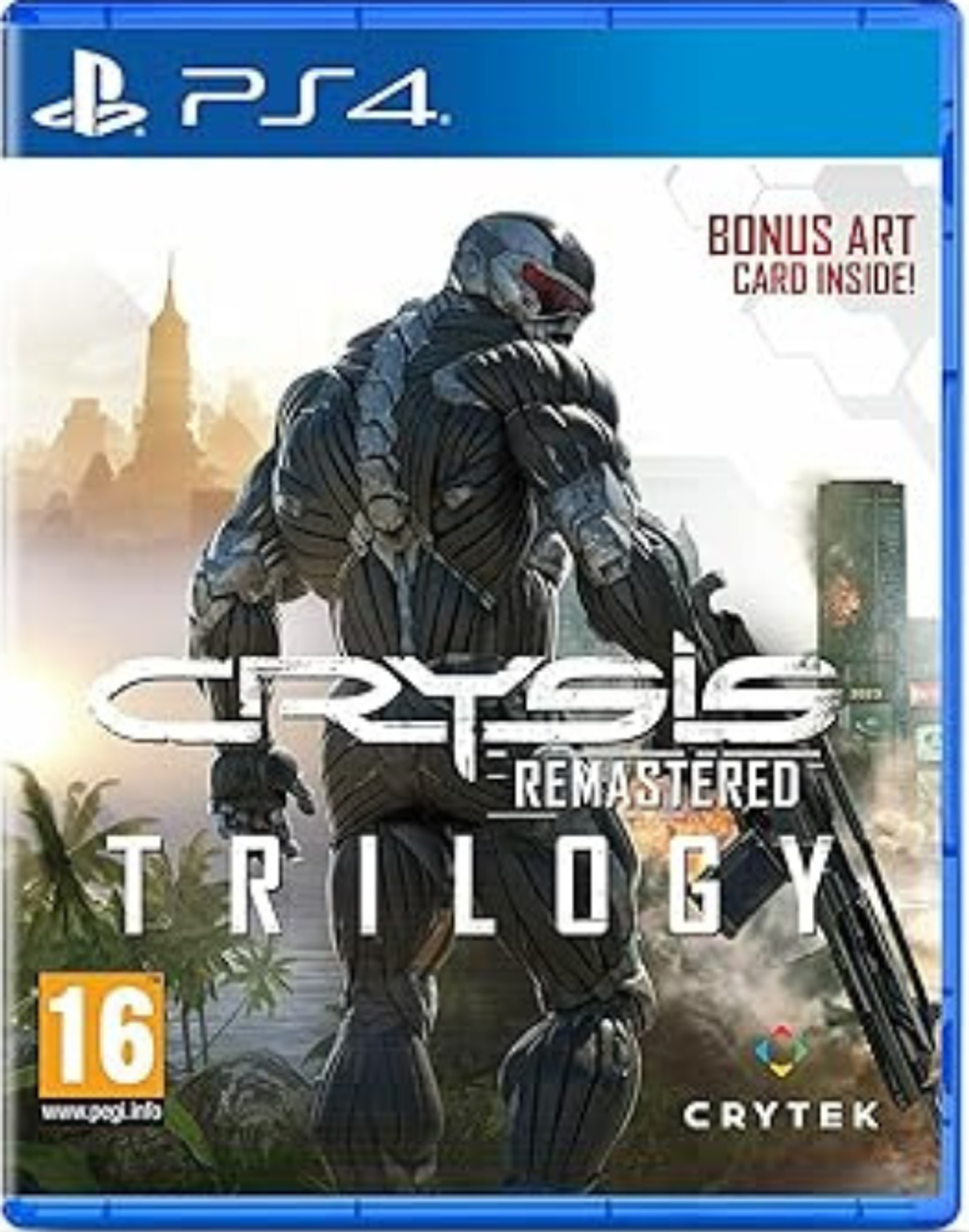 Crysis Remastered - Trylogy (диск для PS4, полностью на русском языке)