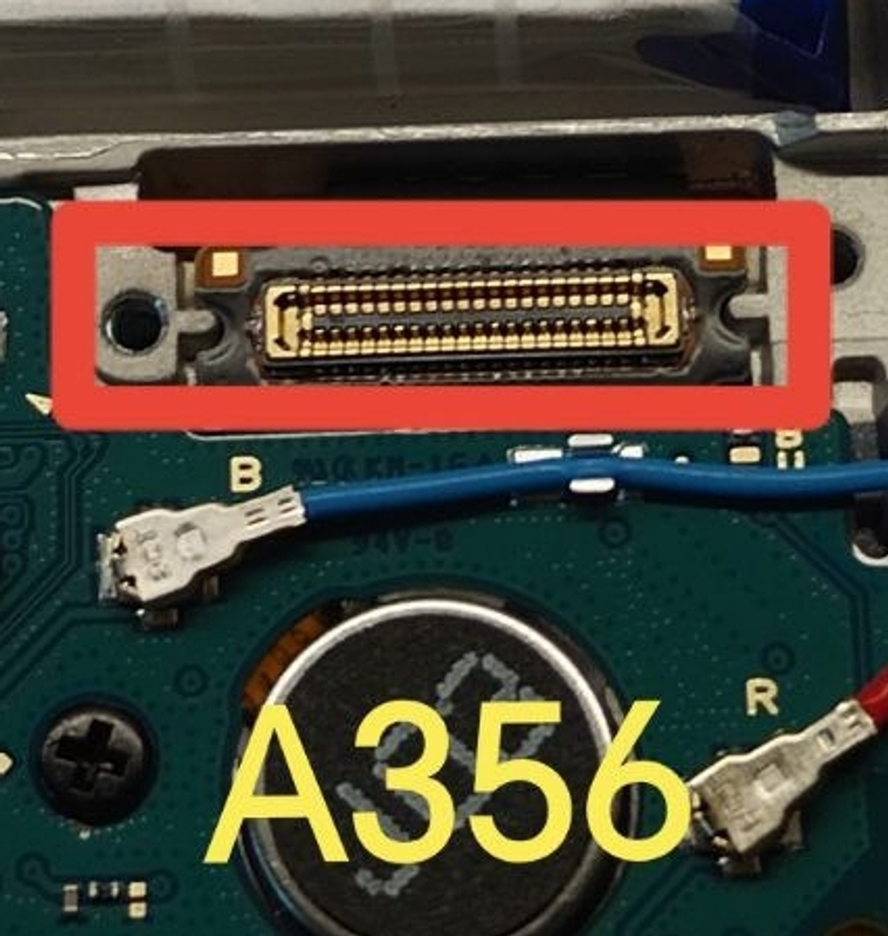 Samsung Galaxy A35 5G (SM-A356E)  / FPC коннектор дисплея (на шлейфе) (ORIG)