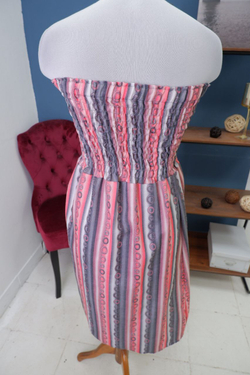 Сарафан с оригинальным принтом 42-44 размер