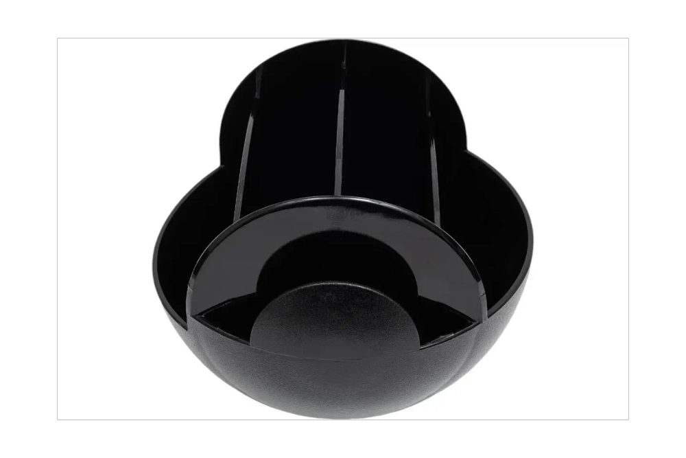 Подставка для канцелярских принадлежностей Berlin, черная, Lamark DO1553-BK