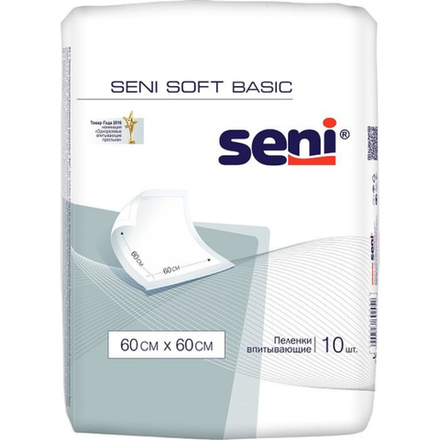 Seni Soft пеленки 60х60см 10шт