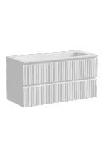 Тумба с раковиной Sancos SNOB R SNR100W 100 Bianco