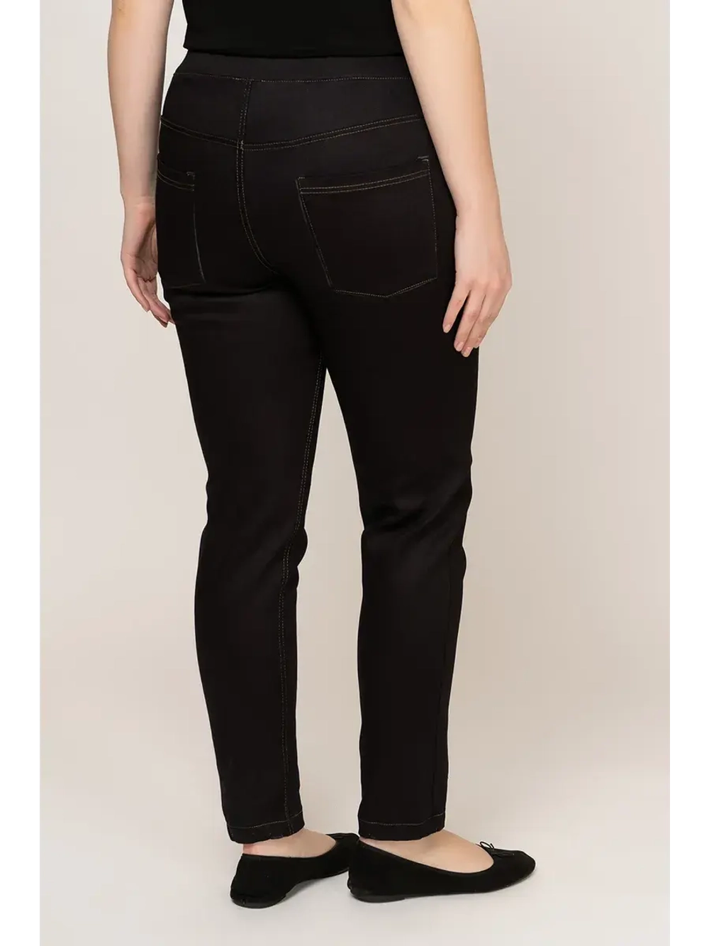 Брюки джинсовые прямые