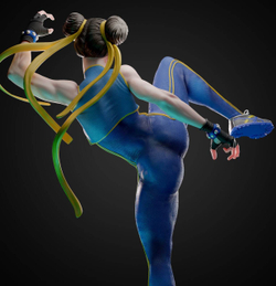 Чунь Ли Фигурка Chun-Li Street Fighter