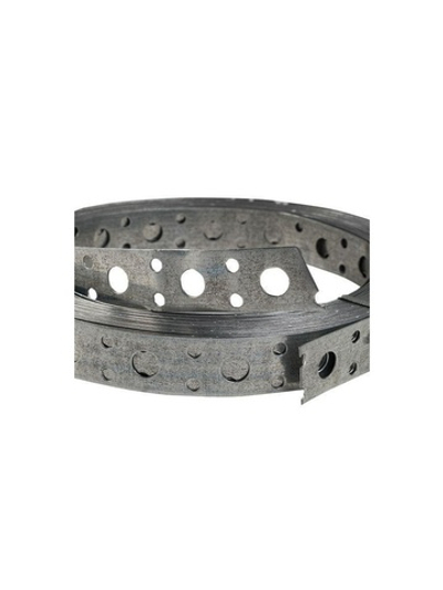 Лента монтажная перфорированная 20х0.55мм прямая (уп.10м) EKF lpmp20x0.55-10