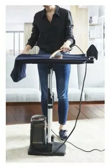 Гладильная система Tefal Ixeo QT2020EO, золотой/черный