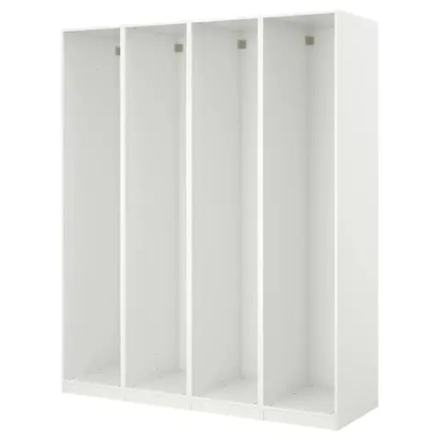 Каркас гардероба - IKEA PAX, 200x35x201 см, белый ПАКС ИКЕА