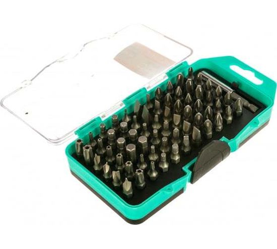 Набор Sturm  биты 25 мм 67 шт  CrV пласт.кейс 1270602