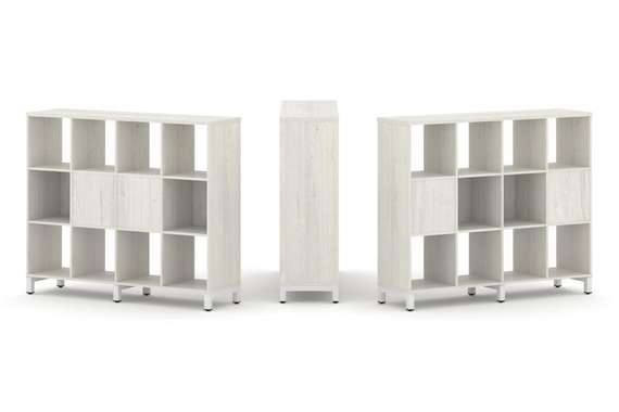 Style Project Набор стеллажа 2-х сторон., 3 яр. SN.NSD-341  1488*400*1248