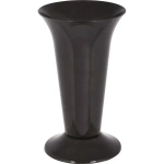 Ваза д/цветов под срезку Д129мм,В217мм (черный)