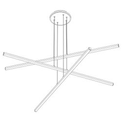 Citilux Trent CL203730 LED Люстра подвесная с пультом Белая
