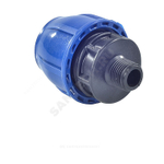 Муфта компрессионная ПЭ Дн 25х1/2" НР Ру16 RTP (РосТурПласт) 11502