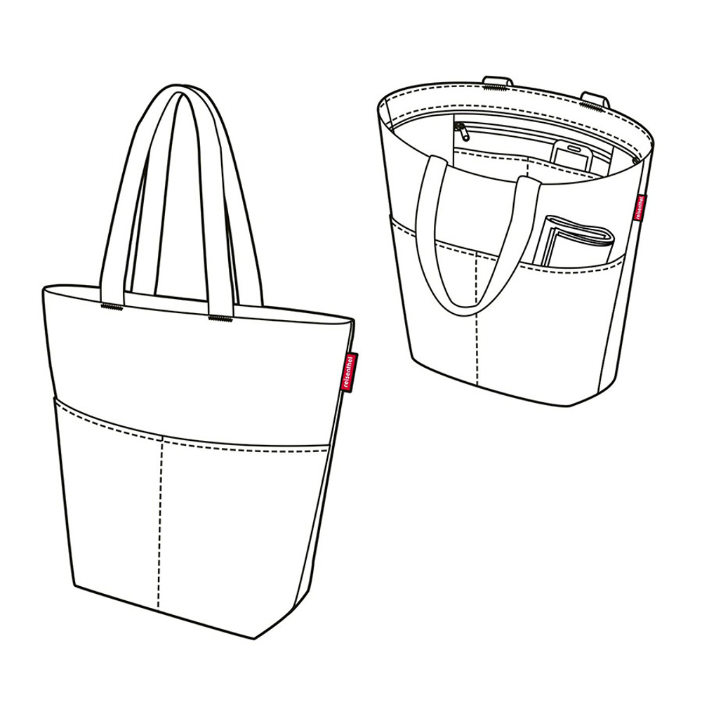 Сумка Сityshopper 2 glencheck red
