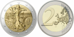 Франция 2 евро, 2023 XXXIII летние Олимпийские игры, Париж 2024 UNC