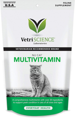 Vetri-Science Nu-Cat Multivitamin витамины в лакомстве 30 шт