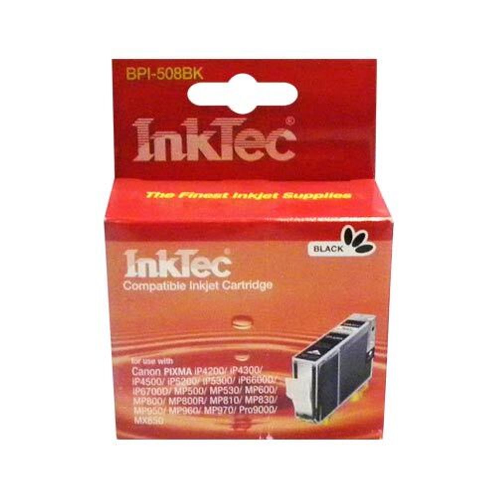 Картридж InkTec, аналог CANON CLI-8Bk для PIXMA IP-4200/5300/Pro 9000 Black