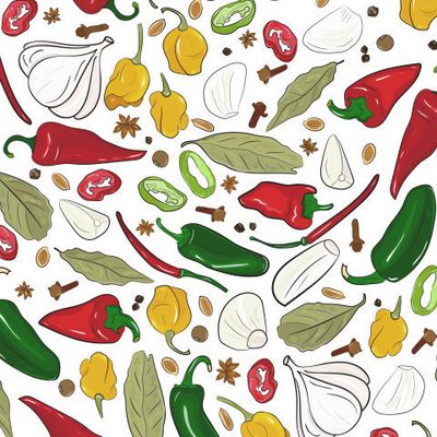 перец и приправы