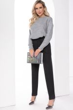 Брюки "Монтана" (блэк/полоска) Б8045 LT Collection