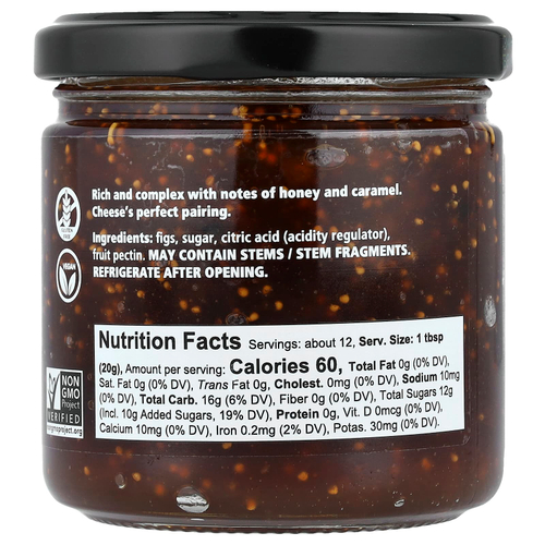 Divina, Инжирная паста, 255 г (9 унций)