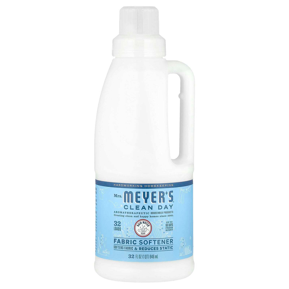 Mrs. Meyers Clean Day, Кондиционер для белья, дождевая вода, 946 мл (32 жидк. унц.)